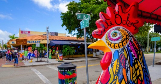 Miami city and boat tour through Little Havana and Downtown